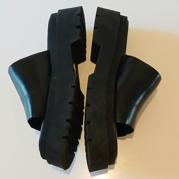 E8 Miista GUC Women's Velcro Platform Slides Size 40 - Picture 4 of 9